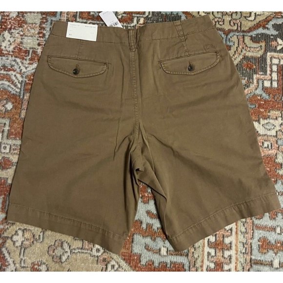American Eagle Classic Shorts NE(X) Level Flex 33 Khaki 10” Inseam NWT - Picture 2 of 5